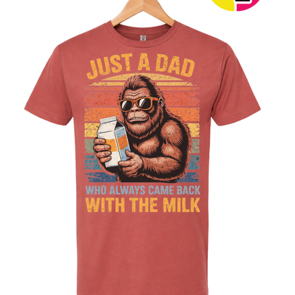 Bigfoot Just A Dad Tee