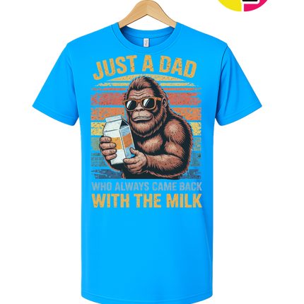 Bigfoot Just A Dad Tee
