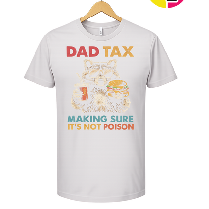 Dad Tax Raccoon Tee