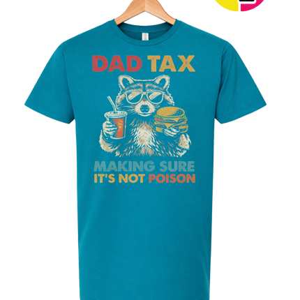 Dad Tax Raccoon Tee