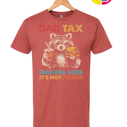 Dad Tax Raccoon Tee