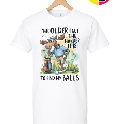 Funny Moose Golf Tee