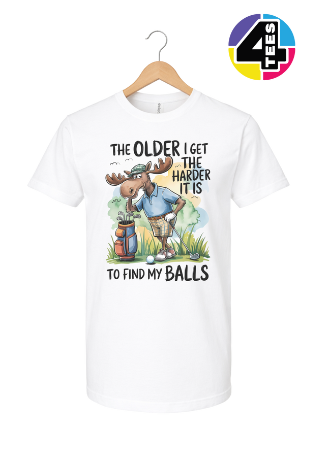 Funny Moose Golf Tee