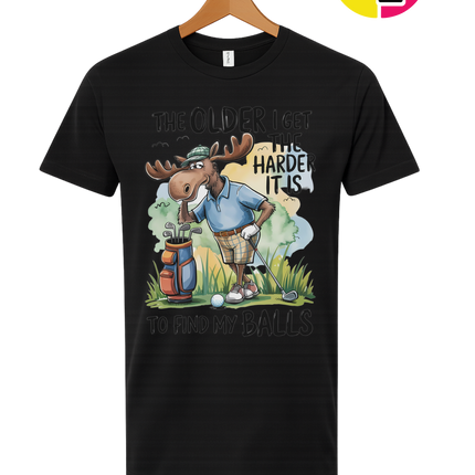 Funny Moose Golf Tee