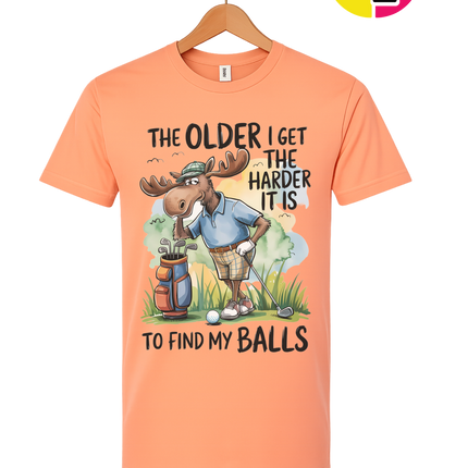 Funny Moose Golf Tee