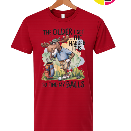 Funny Moose Golf Tee