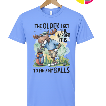 Funny Moose Golf Tee