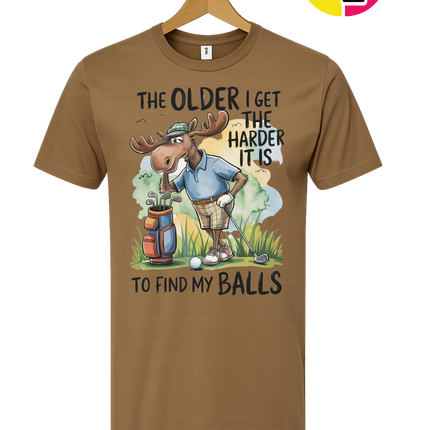 Funny Moose Golf Tee