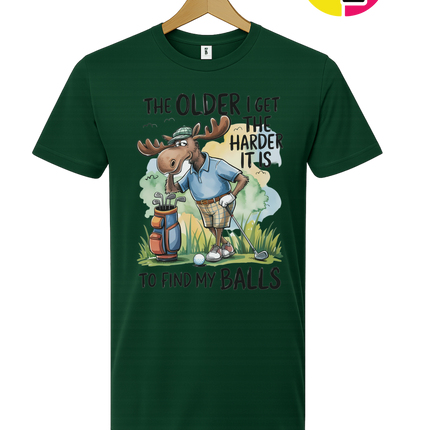 Funny Moose Golf Tee