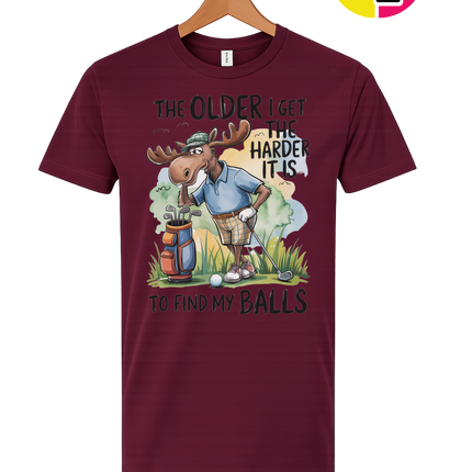 Funny Moose Golf Tee