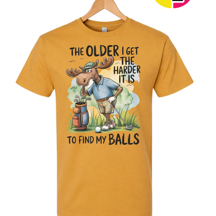 Funny Moose Golf Tee