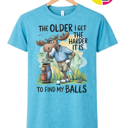 Funny Moose Golf Tee