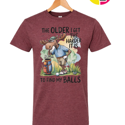 Funny Moose Golf Tee
