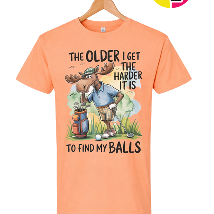 Funny Moose Golf Tee