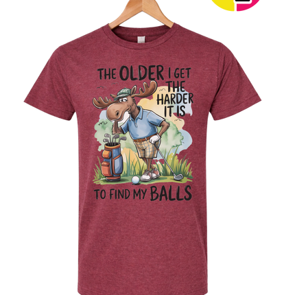 Funny Moose Golf Tee