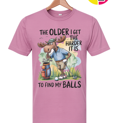 Funny Moose Golf Tee
