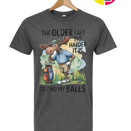 Funny Moose Golf Tee