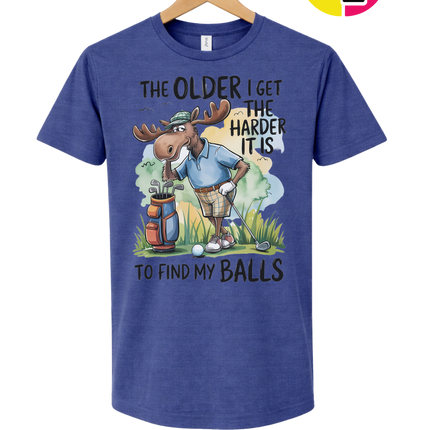 Funny Moose Golf Tee