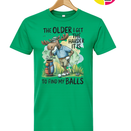 Funny Moose Golf Tee