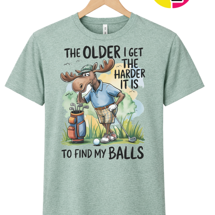 Funny Moose Golf Tee