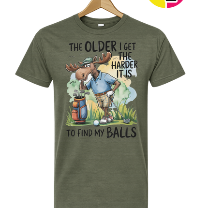 Funny Moose Golf Tee