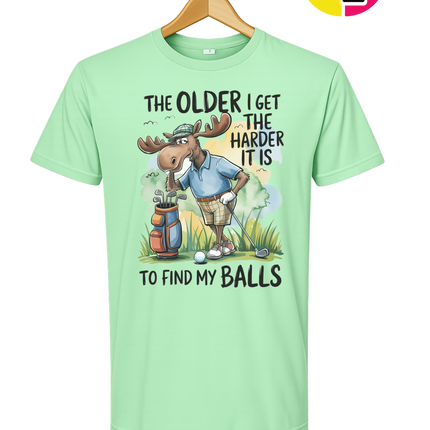 Funny Moose Golf Tee