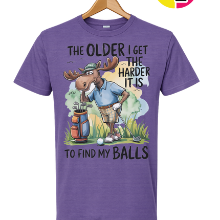 Funny Moose Golf Tee
