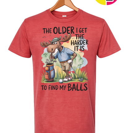 Funny Moose Golf Tee