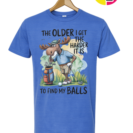 Funny Moose Golf Tee