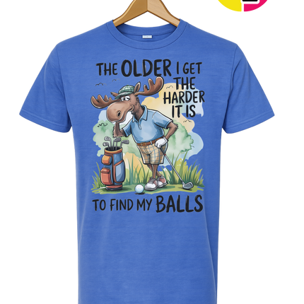Funny Moose Golf Tee
