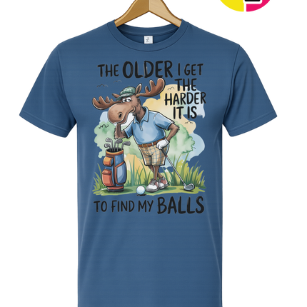 Funny Moose Golf Tee