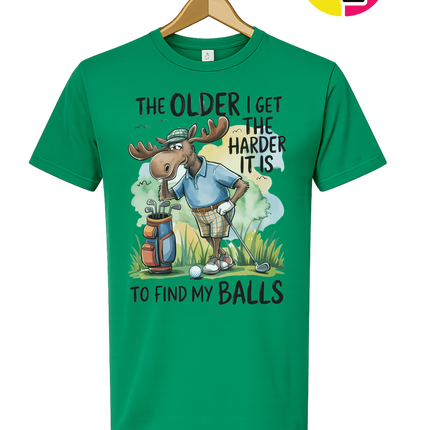 Funny Moose Golf Tee