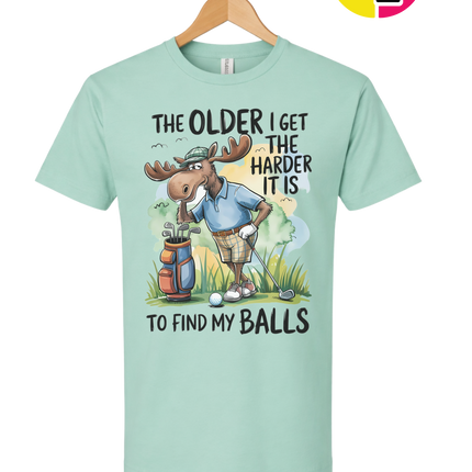 Funny Moose Golf Tee