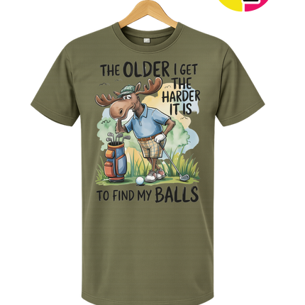 Funny Moose Golf Tee