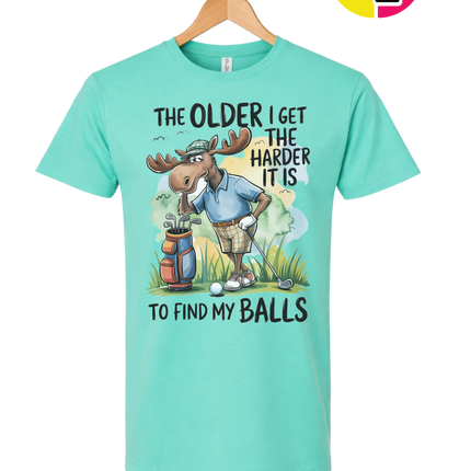Funny Moose Golf Tee