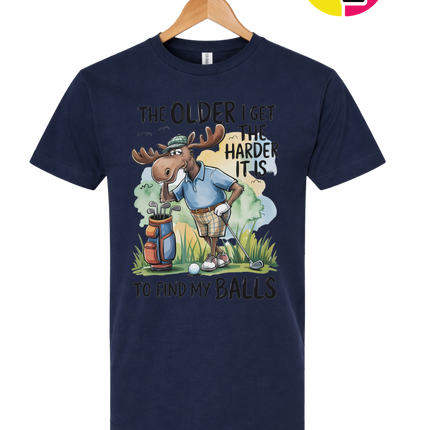 Funny Moose Golf Tee
