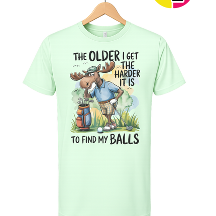 Funny Moose Golf Tee