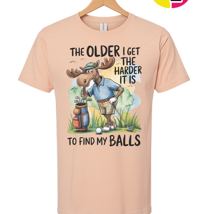 Funny Moose Golf Tee