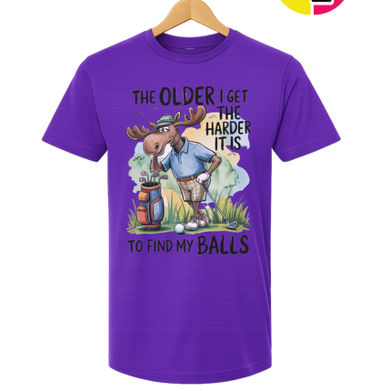 Funny Moose Golf Tee