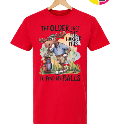 Funny Moose Golf Tee