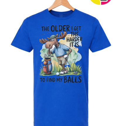Funny Moose Golf Tee