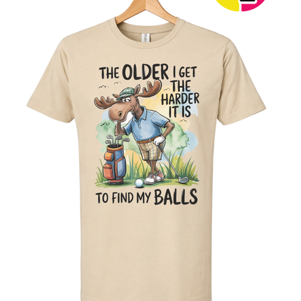 Funny Moose Golf Tee