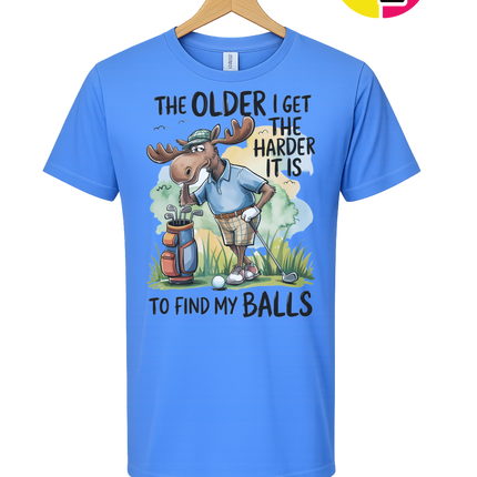Funny Moose Golf Tee