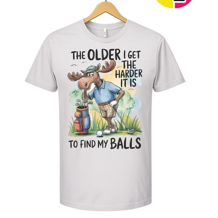 Funny Moose Golf Tee