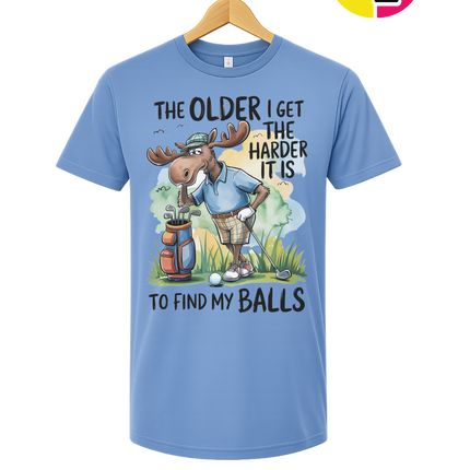 Funny Moose Golf Tee