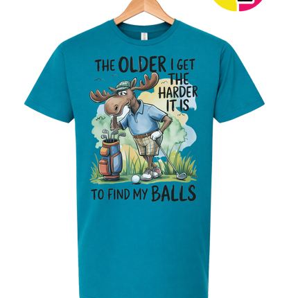 Funny Moose Golf Tee