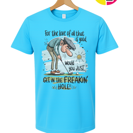 Golf Get In The Hole Tee