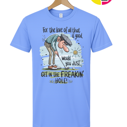 Golf Get In The Hole Tee