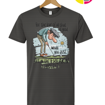Golf Get In The Hole Tee