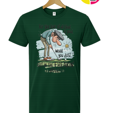 Golf Get In The Hole Tee